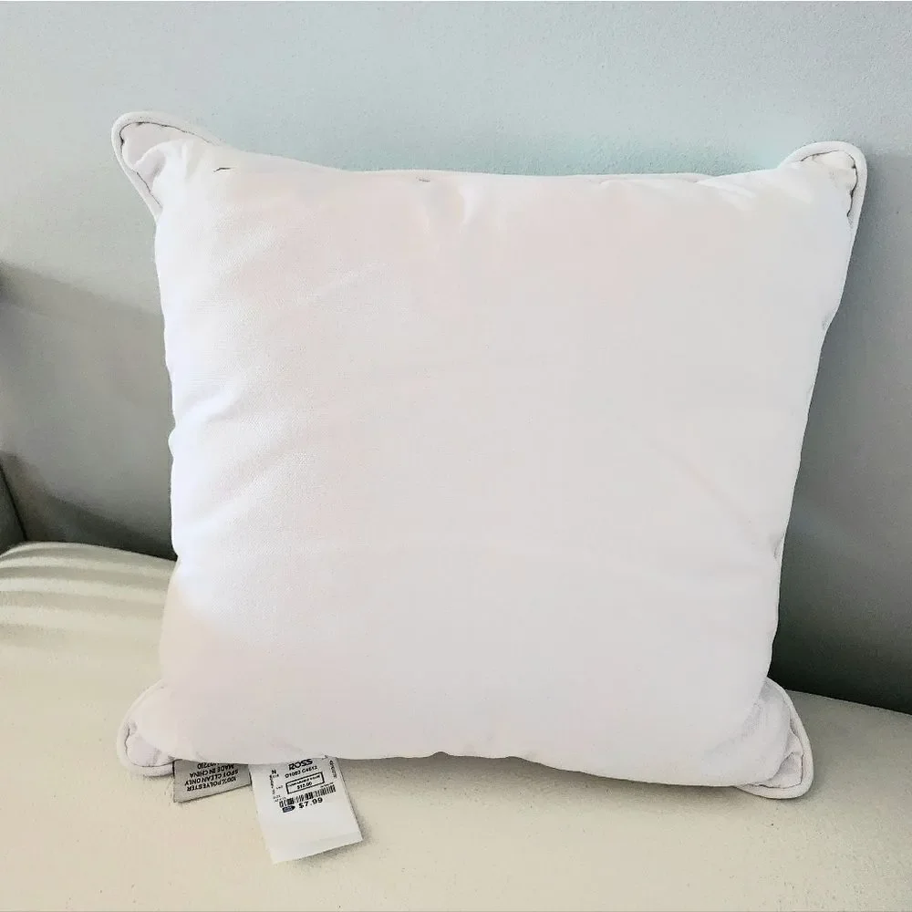 Stratford Home Sea Marine Animal Throw Pillow Nautical Ocean Blu 18x18 Sea Life